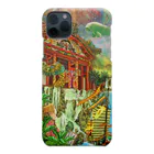 TOYOGON沖縄の天国の首里城 iPhone Smartphone Case