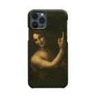 SONOTENI-ARTの018-003　レオナルド・ダ・ヴィンチ　『洗礼者ヨハネ』　スマホケース　表側面印刷　iPhone 11Pro専用デザイン　SC1 iPhone Smartphone Case