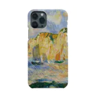 SONOTENI-ARTの016-009　ルノワール　『海と崖』　スマホケース　表側面印刷　iPhone 11Pro専用デザイン　SC1 iPhone Smartphone Case
