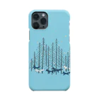 hikosen styleのWHITE/BLUE のiPhoneケース iPhone Smartphone Case