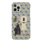Rigelの江戸の花子供遊び 五番組し組 iPhone Smartphone Case