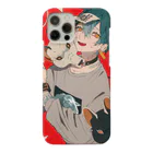 さくしゃ2の『ILLUSTRATION 2022 × SUZURI』コラボ iPhone Smartphone Case