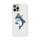 サメ わりとおもいのネコをかぶるサメ iPhone Smartphone Case