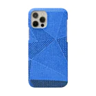 -337-のE235系 モケット柄 iPhone Smartphone Case