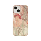 SONOTENI-ARTの014-011　アルフォンス・ミュシャ　『時の流れ：夕べの夢想』　スマホケース　表側面印刷　iPhone 13mini/12mini専用デザイン　SC2 iPhone Smartphone Case