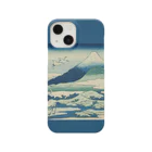 SONOTENI-ARTの003-013　葛飾北斎　『富嶽三十六景　相州梅澤左』　スマホケース　表側面印刷　iPhone 13mini/12mini専用デザイン　SC2 iPhone Smartphone Case