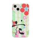 筆文字＊花の筆文字花のスマホケース iPhone Smartphone Case