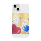 る〜ぷのハートのシマエナガさん iPhone Smartphone Case