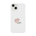 みもぐらふのLOVEくちびる iPhone Smartphone Case