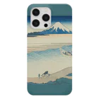 SONOTENI-ARTの003-006　葛飾北斎　『富嶽三十六景　武州玉川』　スマホケース　表側面印刷　iPhone 14ProMax/14Plus/13ProMax/12ProMax専用デザイン　SC4-2 iPhone Smartphone Case