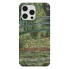 SONOTENI-ARTの004-014　クロード・モネ　『ジヴェルニーの日本の橋と睡蓮の池』　スマホケース　表側面印刷　iPhone 14ProMax/14Plus/13ProMax/12ProMax専用デザイン　SC4-2 iPhone Smartphone Case