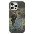 SONOTENI-ARTの004-023　クロード・モネ　『バジールとカミーユ』　スマホケース　表側面印刷　iPhone 14ProMax/14Plus/13ProMax/12ProMax専用デザイン　SC4-2 iPhone Smartphone Case