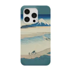 SONOTENI-ARTの003-006　葛飾北斎　『富嶽三十六景　武州玉川』　スマホケース　表側面印刷　iPhone 14/14Pro/13/13Pro/12/12Pro専用デザイン　SC4-1 iPhone Smartphone Case