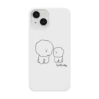 fluffy.dogのもふもふ iPhone Smartphone Case