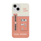 D-Styleのレトロ自動販売機パステルピンク iPhone Smartphone Case