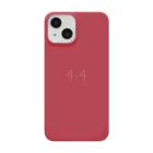 「Birth Day Colors」バースデーカラーの専門店の4月4日の誕生色「トゥルー・レッド」 iPhone Smartphone Case
