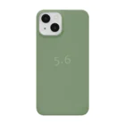 「Birth Day Colors」バースデーカラーの専門店の5月6日の誕生色「グリーン・アイズ」 iPhone Smartphone Case