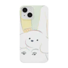 てらおかなつみの犬のスマホケース iPhone Smartphone Case