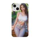 魔法陣ウガのフィットネスガール01 iPhone Smartphone Case