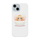 MIJA_AI.art のAIちびキャラ　天使ちゃん iPhone Smartphone Case