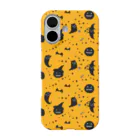 Je te veuxのおばけパレード オレンジ iPhone Smartphone Case
