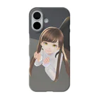 そのちゃんダゾの黒猫ナナちゃん   ゴロゴロバージョン iPhone Smartphone Case