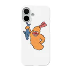 サメ わりとおもいのエビフライに食べられそうになるサメ iPhone Smartphone Case