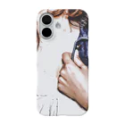 すまほのみかたの胸におてて iPhone Smartphone Case