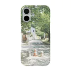 ニャンコショップのジブリの森 iPhone Smartphone Case