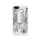 あけたらしろめのあけたらしろめ「焼きたてのパンで遊ぶ女」 iPhone Smartphone Case