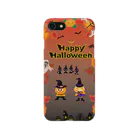ジルトチッチのデザインボックスのクレコちゃんのハロウィン大仮装パレード iPhone Smartphone Case