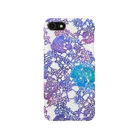 saeko_ishinakaのレースフラワー iPhone Smartphone Case