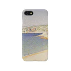 SONOTENI-ARTの025-002　ポール・シニャック　『カシスの桟橋』　スマホケース　表側面印刷　iPhone SE(2,3)/8/7/6s/6専用デザイン　SC5 iPhone Smartphone Case