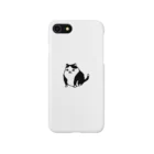 monimalの例の猫 iPhone Smartphone Case