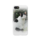 JikenShopの見返り猫 iPhone Smartphone Case
