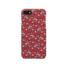 IZANAMI by Akane Yabushitaの【日本レトロ#25】ラーメン（パターン） iPhone Smartphone Case
