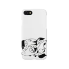 ナガキパーマのすごい寝相の５つ子 iPhone Smartphone Case