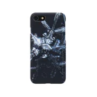 鯨窓机(第二極地観測所)の2月3日16:00 十勝岳の雪 iPhone Smartphone Case