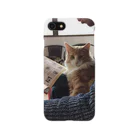 配達員だった(現:計画)の茶猫 iPhone Smartphone Case
