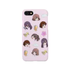 発達花子❀オフィシャルショップのミニキャラたち(ピンク) iPhone Smartphone Case