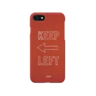 TRINCHのKEEP LEFT iPhone Smartphone Case