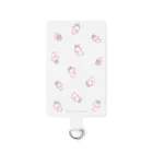 しらたまちゃんSHOPu〜🐽のミニブタオネ Smartphone Strap
