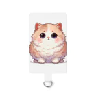 cat-houseのふわふわねこ Smartphone Strap