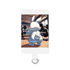mofu gymのうさちゃんスクワット🐰 Smartphone Strap