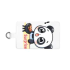 かわいいちびキャラ💛のBBQを楽しむちびキャラパンダ Smartphone Strap