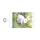 しろこまやのうさぎのお散歩 Smartphone Strap