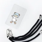 ふわとろぽんの右向け右 Smartphone Strap