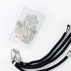 line illustrationの心臓 Smartphone Strap