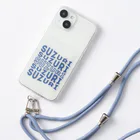 しらたまちゃんSHOPu〜🐽のお顔ドアップ  Smartphone Strap