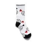 かまたクリーニング SUZURI支店の鳥になれなかったTV：画伯オリジナル Socks